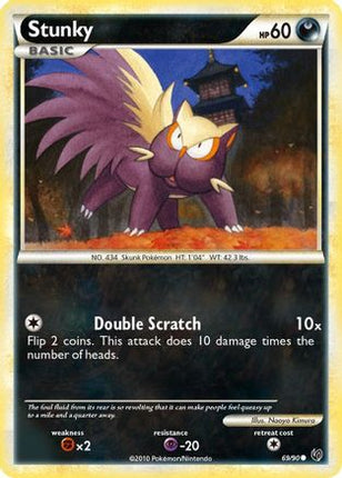 Stunky - 69/106 [Undaunted] Reverse Holofoil