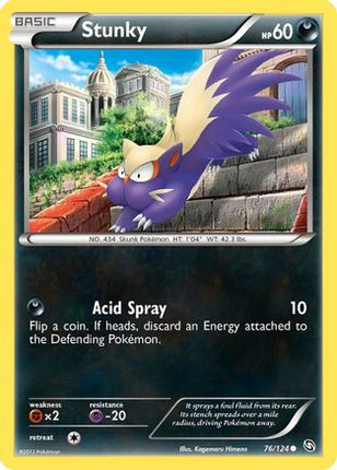 Stunky - 76/124 [Dragons Exalted] Reverse Holofoil