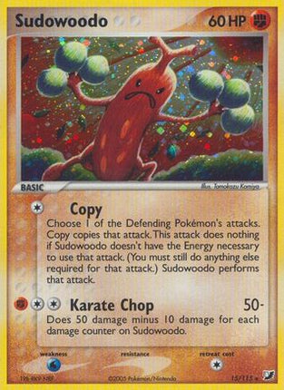 Sudowoodo - 15/115 [Unseen Forces] Reverse Holofoil