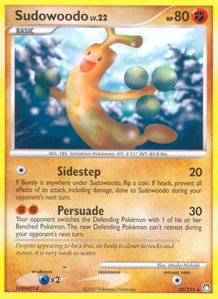 Sudowoodo - 35/null [Mysterious Treasures] Reverse Holofoil