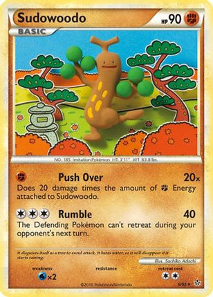 Sudowoodo - 9/106 [Unleashed] Reverse Holofoil