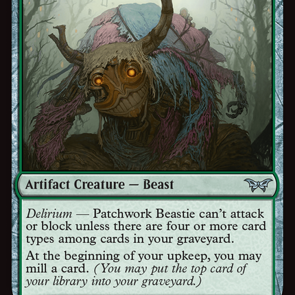 Patchwork Beastie [Duskmourn: House of Horror]