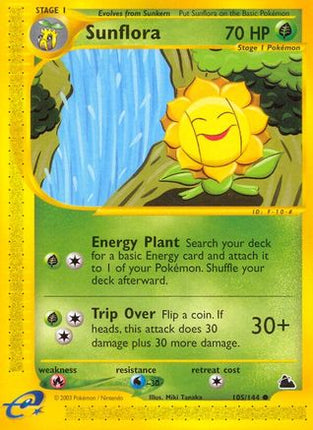 Sunflora - 105/144 [Skyridge] Reverse Holofoil