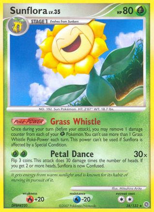 Sunflora - 38/132 [Secret Wonders] Reverse Holofoil