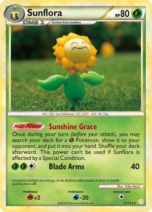 Sunflora - 31/106 [HeartGold SoulSilver] Reverse Holofoil