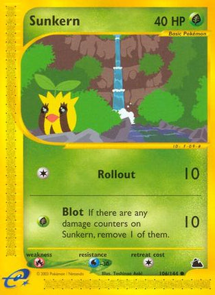 Sunkern - 106/144 [Skyridge] Reverse Holofoil