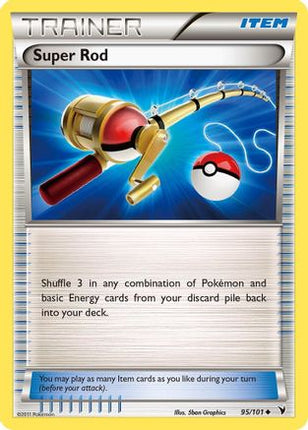 Super Rod - 95/101 [Noble Victories] Reverse Holofoil
