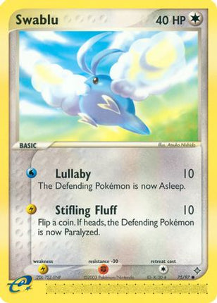 Swablu - 75/97 [Dragon] Reverse Holofoil