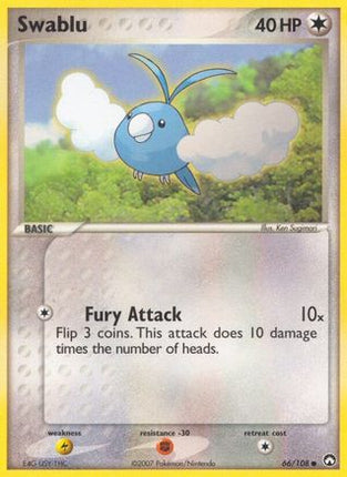 Swablu - 66/null [Power Keepers] Reverse Holofoil