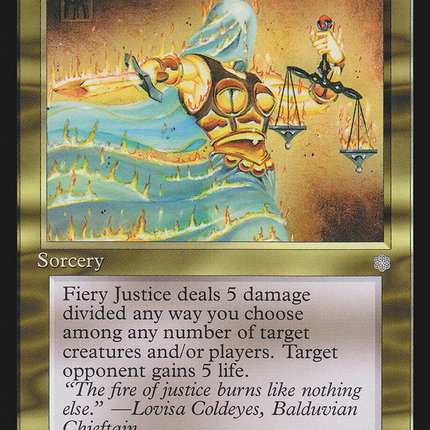 Fiery Justice [Ice Age]