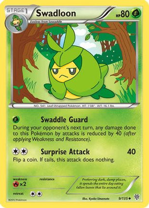 Swadloon - 9/108 [Plasma Storm] Reverse Holofoil