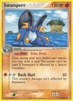 Swampert - 27/100 [Crystal Guardians]