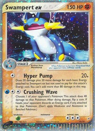Swampert ex - 95/97 [Team Magma vs Team Aqua] Holofoil
