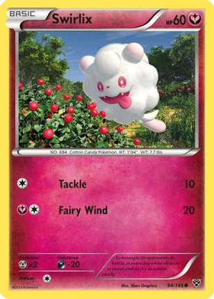 Swirlix - 94/106 [XY Base Set] Reverse Holofoil