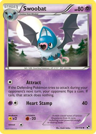 Swoobat - 51/114 [Black and White]