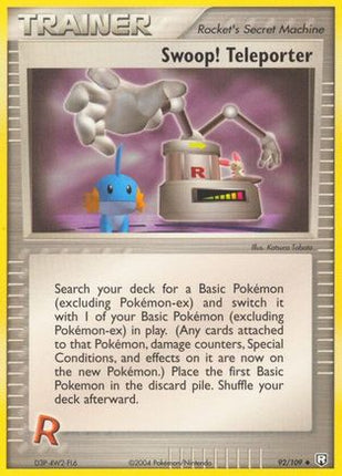 Swoop! Teleporter - 92/109 [Team Rocket Returns]