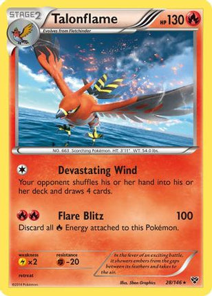 Talonflame - 28/106 [XY Base Set] Holofoil