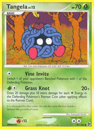 Tangela - 87/106 [Great Encounters] Reverse Holofoil