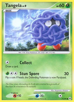 Tangela (77) - 77/106 [Arceus] Reverse Holofoil