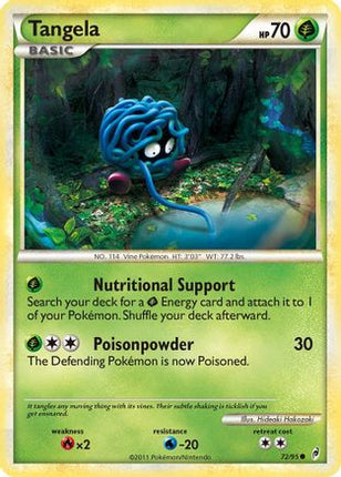 Tangela - 72/95 [Call of Legends] Reverse Holofoil