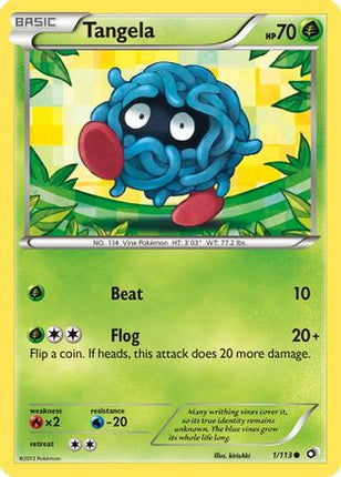 Tangela - 1/106 [Legendary Treasures] Reverse Holofoil