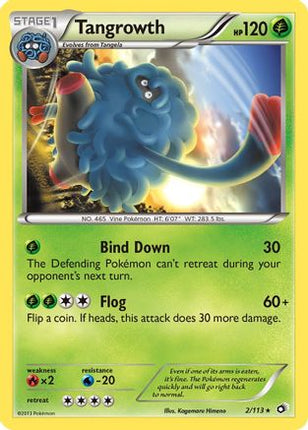 Tangrowth - 2/106 [Legendary Treasures] Reverse Holofoil