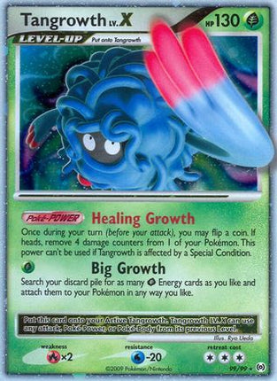Tangrowth Lv.X - 99/106 [Arceus] Holofoil