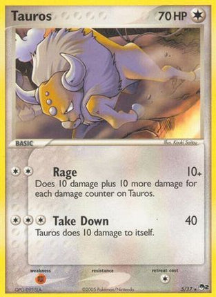 Tauros - 5/null [POP Series 2] Holofoil