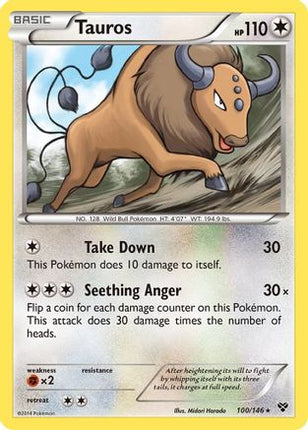 Tauros - 100/106 [XY Base Set]