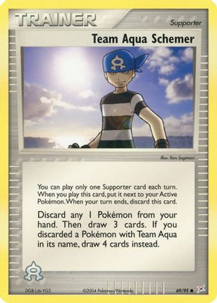 Team Aqua Schemer - 69/97 [Team Magma vs Team Aqua] Reverse Holofoil