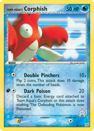Team Aqua's Corphish - 26/95 [Team Magma vs Team Aqua]