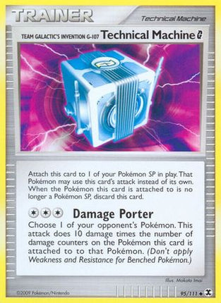 Team Galactic's Invention G-107 Technical Mach. G - 95/106 [Rising Rivals] Reverse Holofoil
