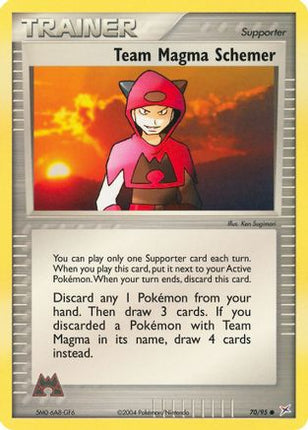 Team Magma Schemer - 70/97 [Team Magma vs Team Aqua]