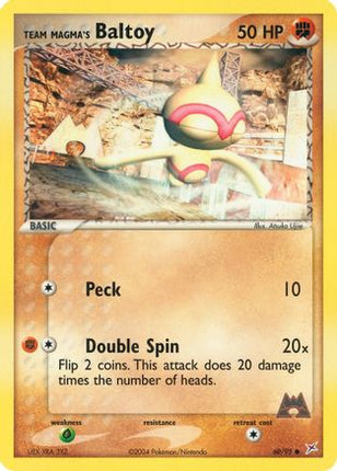 Team Magma's Baltoy - 60/95 [Team Magma vs Team Aqua]