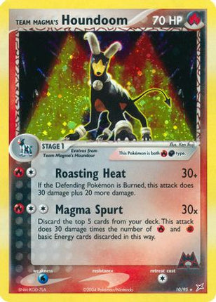 Team Magma's Houndoom - 10/95 [Team Magma vs Team Aqua] Holofoil