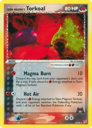 Team Magma's Torkoal - 12/97 [Team Magma vs Team Aqua] Holofoil