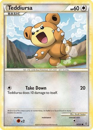 Teddiursa - 65/106 [Unleashed]