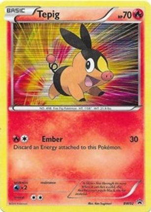 Tepig (BW02) - null/null [Black and White Promos] Holofoil