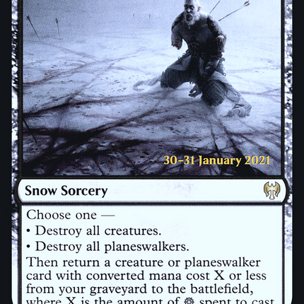 Blood on the Snow [Kaldheim Promos] Prerelease Foil