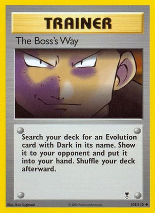 The Boss's Way - 105/110 [Legendary Collection]
