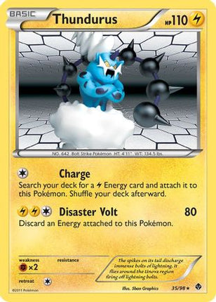 Thundurus - 35/98 [Emerging Powers] Holofoil