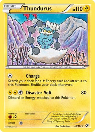Thundurus - 50/106 [Legendary Treasures] Holofoil