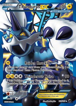 Thundurus EX (Team Plasma) (110 Full Art) - 110/106 [Plasma Freeze] Holofoil