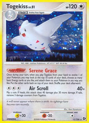 Togekiss - 11/106 [Great Encounters] Holofoil