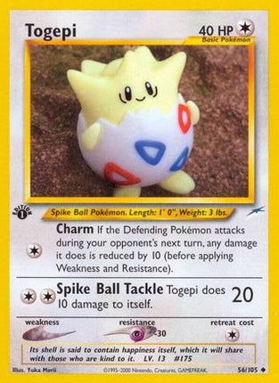 Togepi - 56/105 [Neo Destiny] 1st Edition