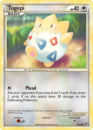 Togepi - 70/106 [Undaunted] Reverse Holofoil