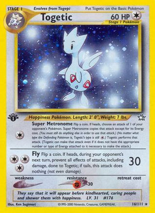 Togetic - 16/111 [Neo Genesis] 1st Edition Holofoil