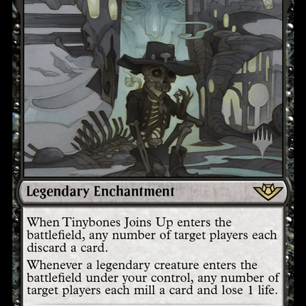 Tinybones Joins Up [Outlaws of Thunder Junction Promos] Foil