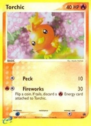 Torchic - 008 (e-League) - null/null [Nintendo Promos] Reverse Holofoil