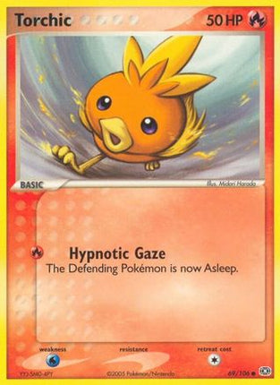 Torchic - 69/106 [Emerald] Reverse Holofoil